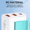 Wozinsky CWCUCW nabíječka 30W USB-C + 2× USB-A bílá