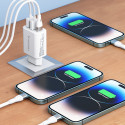 Wozinsky CWCUCW nabíječka 30W USB-C + 2× USB-A bílá