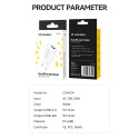 Nástěnná nabíječka Wozinsky CUWCW 2.4A 2x USB-A - bílá