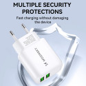 Nástěnná nabíječka Wozinsky CUWCW 2.4A 2x USB-A - bílá