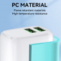 Nástěnná nabíječka Wozinsky CUWCW 2.4A 2x USB-A - bílá