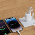 Nástěnná nabíječka Wozinsky CUWCW 2.4A 2x USB-A - bílá