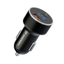 Nabíječka do auta Wozinsky WDCCAC 36W USB-C + USB-A černá