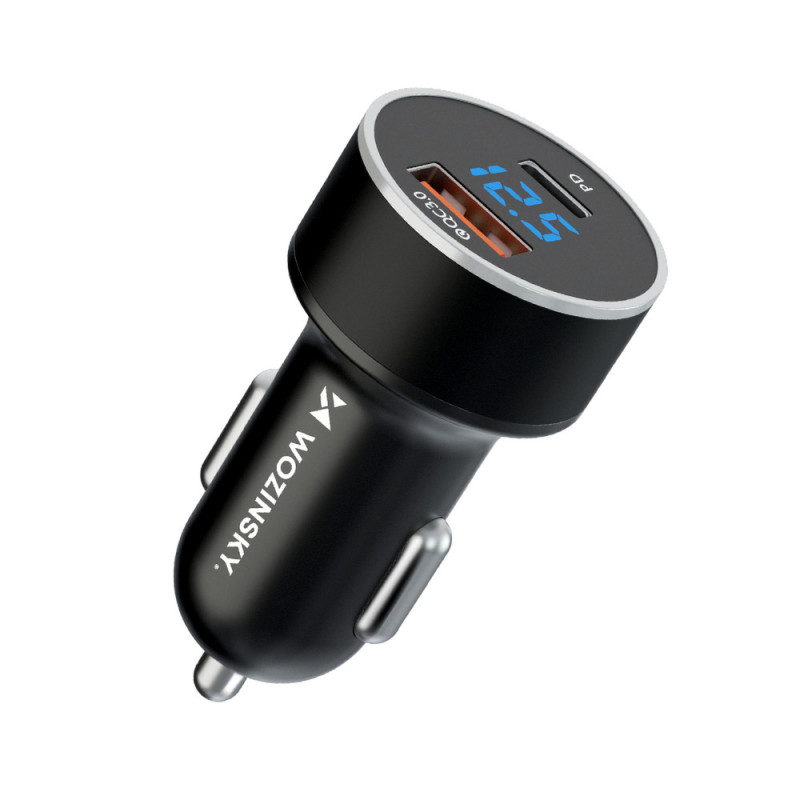 Nabíječka Wozinsky WDCCAC pro zařízení s USB napájením - černá