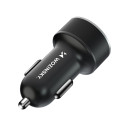 Nabíječka do auta Wozinsky WDCCAC 36W USB-C + USB-A černá