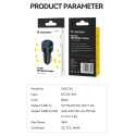 Nabíječka do auta Wozinsky WDCCAC 36W USB-C + USB-A černá