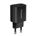 Nabíječka Wozinsky WGWCB 20W USB-A/USB-C černá