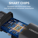 Nabíječka Wozinsky WGWCB 20W USB-A/USB-C černá