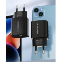 Nabíječka Wozinsky WGWCB 20W USB-A/USB-C černá