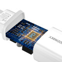 Nabíječka Wozinsky WGWCW 20W USB-A + USB-C - bílá