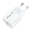 Wozinsky WWCEAC GaN nabíječka 33W USB-A USB-C - bílá