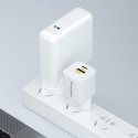 Wozinsky WWCEAC GaN nabíječka 33W USB-A USB-C - bílá