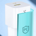 Wozinsky WWCEAC GaN nabíječka 33W USB-A USB-C - bílá