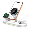Tech-Protect A51 ARCTICBOOST 3v1 MagSafe nabíječka 25W Qi2.2 bílá