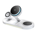 Tech-Protect A51 ARCTICBOOST 3v1 MagSafe nabíječka 25W Qi2.2 bílá