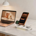 Tech-Protect A51 ARCTICBOOST 3v1 MagSafe nabíječka 25W Qi2.2 bílá