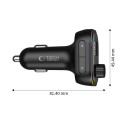 TECH-PROTECT CC07 3-Port nabíječka do auta PD 54W + FM BT