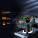 TECH-PROTECT CC07 3-Port nabíječka do auta PD 54W + FM BT