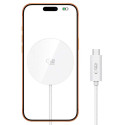 Nabíječka Tech-Protect A50 25W Qi2.2 MagSafe - bílá
