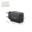 Nabíječka Tech-Protect NCA65W-GAN 65W PD/QC 3.0 - black