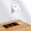 TECH-PROTECT NCA45W-GAN nabíječka PD 45W + kabel bílá