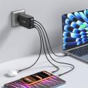 Nabíječka TECH-PROTECT NC240W-GAN 4port 240W PD/QC3.0 - black