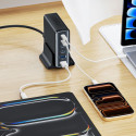 Tech-Protect DC160W-GAN 6port stolní nabíječka 160W - černá