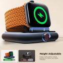 Bezdrátová nabíječka Joyroom JR-WQW03 pro chytré hodinky Apple Watch s funkcí nočního stojánku - černá