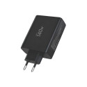 Nabíječka Tech-Protect NC140W-GAN 140W 4port - černá