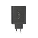 Nabíječka Tech-Protect NC140W-GAN 140W 4port - černá