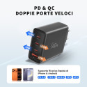 Nabíječka Tech-Protect NC140W-GAN 140W 4port - černá