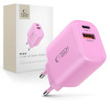 Nabíječka Tech-Protect NCA30 30W PD + QC3.0 baby pink