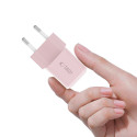 Tech-Protect NCM25 25W USB-C PD nabíječka baby pink