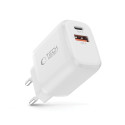 Nabíječka Tech-Protect NCA30 2-Port PD 30W/QC3.0 bílá