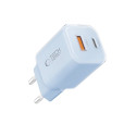 Nabíječka Tech-Protect NCM33 2port 33W PD/QC3.0 - baby blue