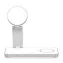 Tech-Protect QI15W-A47 3v1 MagSafe bezdrátová nabíječka bílá