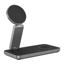 Tech-Protect QI15W-A47 3v1 MagSafe nabíječka black