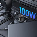 Tech-Protect CC03 2x USB-C PD 100W nabíječka do auta - black