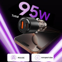 Nabíječka do auta Tech-Protect CC03 PD 95W QC3.0 - black