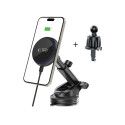 Držák Tech-Protect MM15W-V4 MagSafe do auta 15W - black