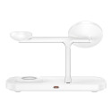 Nabíječka Tech-Protect QI15W-A45 3v1 MagSafe - bílá