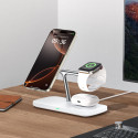 Nabíječka Tech-Protect QI15W-A45 3v1 MagSafe - bílá