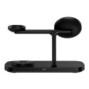 Nabíječka Tech-Protect QI15W-A45 3v1 MagSafe - black