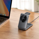 Tech-Protect QI15W-A42 3v1 MagSafe/Qi nabíječka - space grey