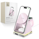 Nabíječka Tech-Protect QI15W-A43 MagSafe 3v1 baby pink