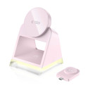 Nabíječka Tech-Protect QI15W-A43 MagSafe 3v1 baby pink