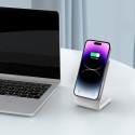 Tech-Protect QI15W-A38 MagSafe nabíječka – bílá