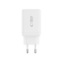 Nabíječka Tech-Protect NC45W-GAN 45W GaN 2×USB-C - bílá