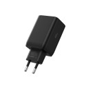 Tech-Protect NC45W-GAN nabíječka 45W GaN 2×USB-C černá