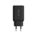 Tech-Protect NC45W-GAN nabíječka 45W GaN 2×USB-C černá